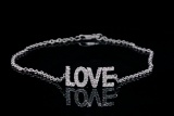 14K White Gold and 0.30ctw Diamond 