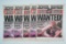 Spider-Man (2002) Lot of (5) Prop Daily Bugle Newspapers