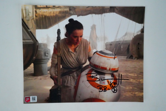 Brian Herring (Star Wars) "BB-8" Autographed Photo