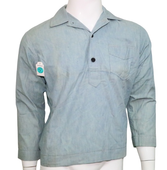 Steve McQueen Blue Western Costume Shirt W/COA