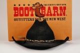 Richard Roundtree Eddy Bros. Fur Felt Western Hat W/Hat Box