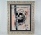 Kyle Leblanc Skull Portrait Mixed Media on Paper