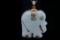 Green Jade and 14K Yellow Gold 1.10