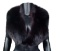 Vintage Black Fur Stole
