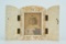 Victorian Exotic Composition Miniature Picture Frame