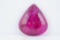 65.65ct Pear Cut Ruby