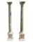 Vintage Pair of Tall Decorative Corinthian-Style Columns