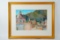 Florence Alston Swift European City Pastel on Paper