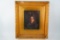 19th C. Continental School: Oil on Canvas Portrait