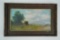 Artist Signed 19th Century Oil on Board Landscape