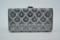 Elegant Rhinestone and Faux Pearl Clutch