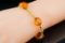 30.00ctw Citrine and 14K Yellow Gold Vintage Bracelet