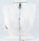 Cristina Sabatini 13.5mm Pearl Rhodium Plated Necklace