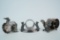 Lot of (3) Meriden B. Victorian Animal Napkin Rings