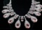 151.10ctw Morganite, 24.70ctw Diamond and 18K Necklace