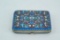 Antique Russian Silver and Enamel Cigarette Case
