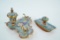 Antique Russian Cloisonne Enamel Inkstand and Blotter