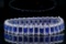 20.00ctw Blue Sapphire, 3.75ctw Diamond, 18K Bracelet