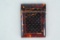 Victorian Burl Wood Calling Card Case W/Pinwork Inlay