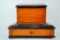 Victorian Era Wooden Writing Slope/Stationery Box
