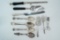 Lot of (10) Sterling Silver/Silver Plated Serving Pieces