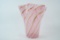 1940s Italian Murano Latticino Art Glass Vase