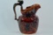 Arthur Wood Relief-Molded Ceramic Pitcher