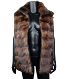 Natural Russian Sable Reversible Vest