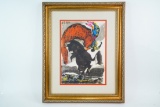 Pablo Picasso (After) Matador and Bull Print on Paper