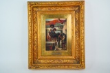 Charles T. Dixon (19th C.) Oil on Canvas Painting
