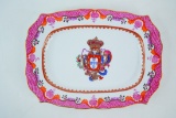Portuguese Royal Armorial Porcelain Platter