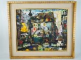 Olivier Foss (1920-2002) Oil on Canvas Painting