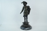 Antique Bronze Figural Sculpture of Duc de Vendome