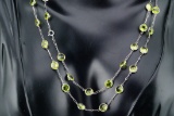 45.00ctw Peridot and Platinum 36