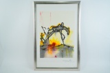 After Salvador Dali-Le Cheval de Labeur 1983 Lithograph