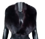 Vintage Black Fur Stole