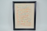 After Jean Cocteau 1972 Lithograph Published by Mourlot