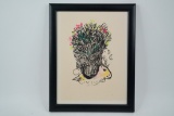 Marc Chagall 1972 Lithograph (Published by Mourlot)