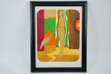 Andre Minaux 1972 Lithograph (Published by Mourlot)