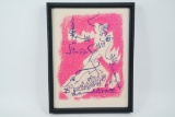 Andre Masson 1972 Lithograph (Published by Mourlot)