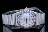 Omega Constellation My Choice 22mm Watch W/Diamonds