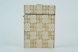 Anglo-Indian 19th C. Sadeli Mosaic Calling Card Case