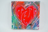 Steve Kaufman Hand Embellished Silkscreen #24/300