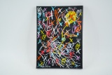 Kyle Leblanc Abstract Graffiti Heart Painting