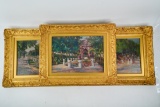 Lot of (3) Framed Impressionist-Style Oil Paintings