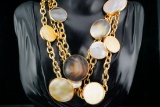 Cristina Sabatini (3) Penelope Gold Plated Necklaces