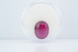 8.35ct Oval Cut Ruby