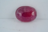 24.05ct Oval Cut Ruby