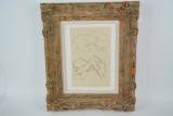 Framed Nude Figure Study, After the Academic Tradition
