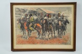 After Frederic Remington Color Print #22/500